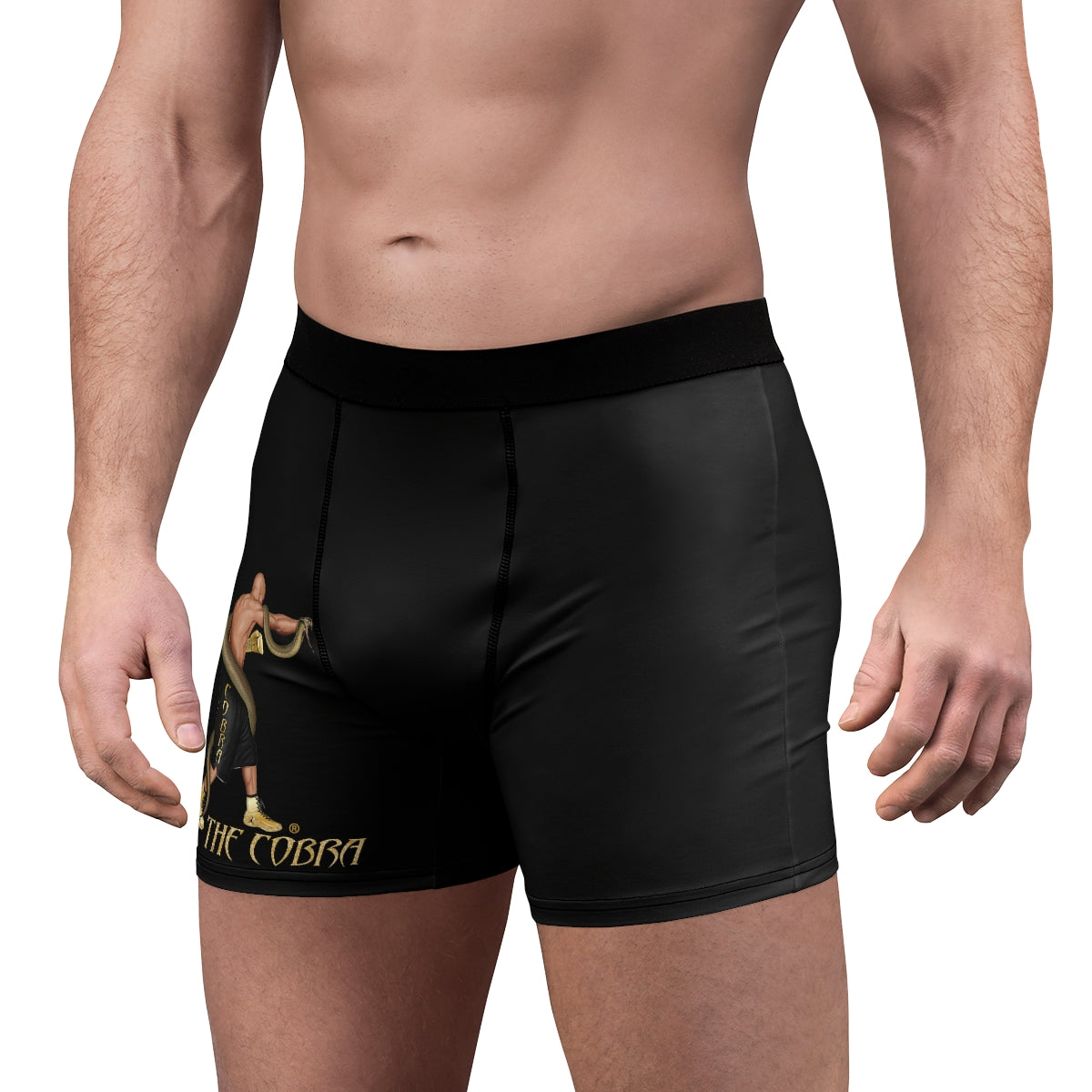 Black Cobra Men's Boxer Briefs