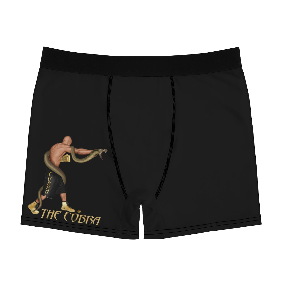 Black Cobra Men's Boxer Briefs