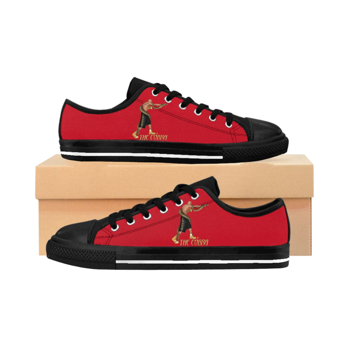 Red Cobra Low Top Women's Weight Lifting Shoes