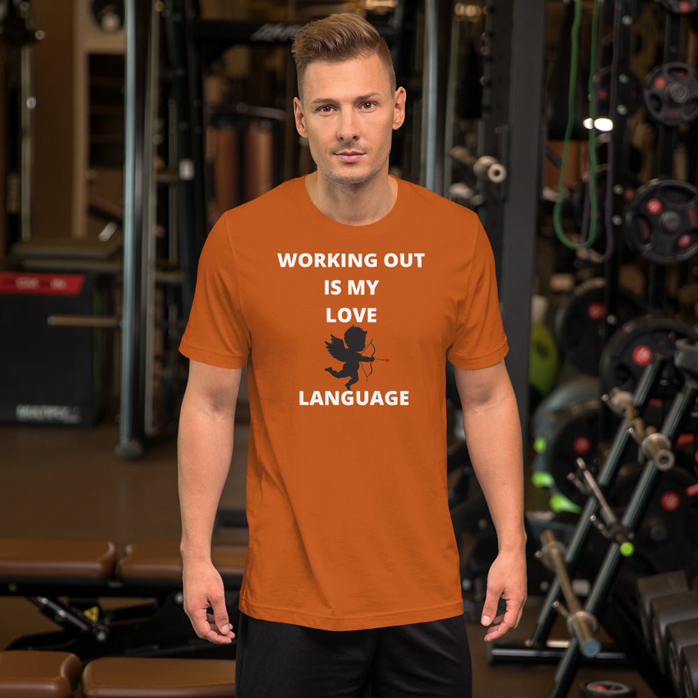 Working Out Love Language Short-Sleeve T-Shirt