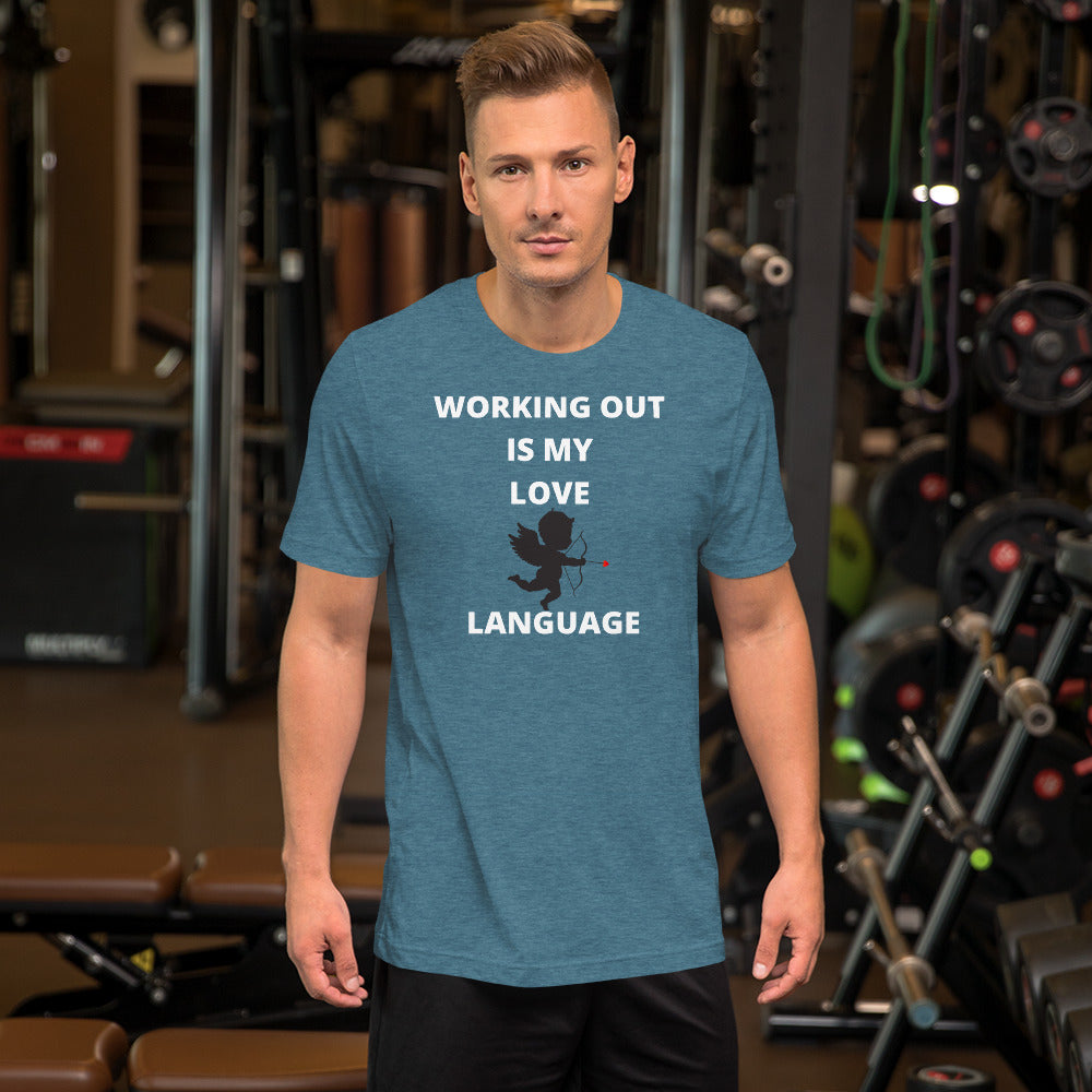 Working Out Love Language Short-Sleeve T-Shirt