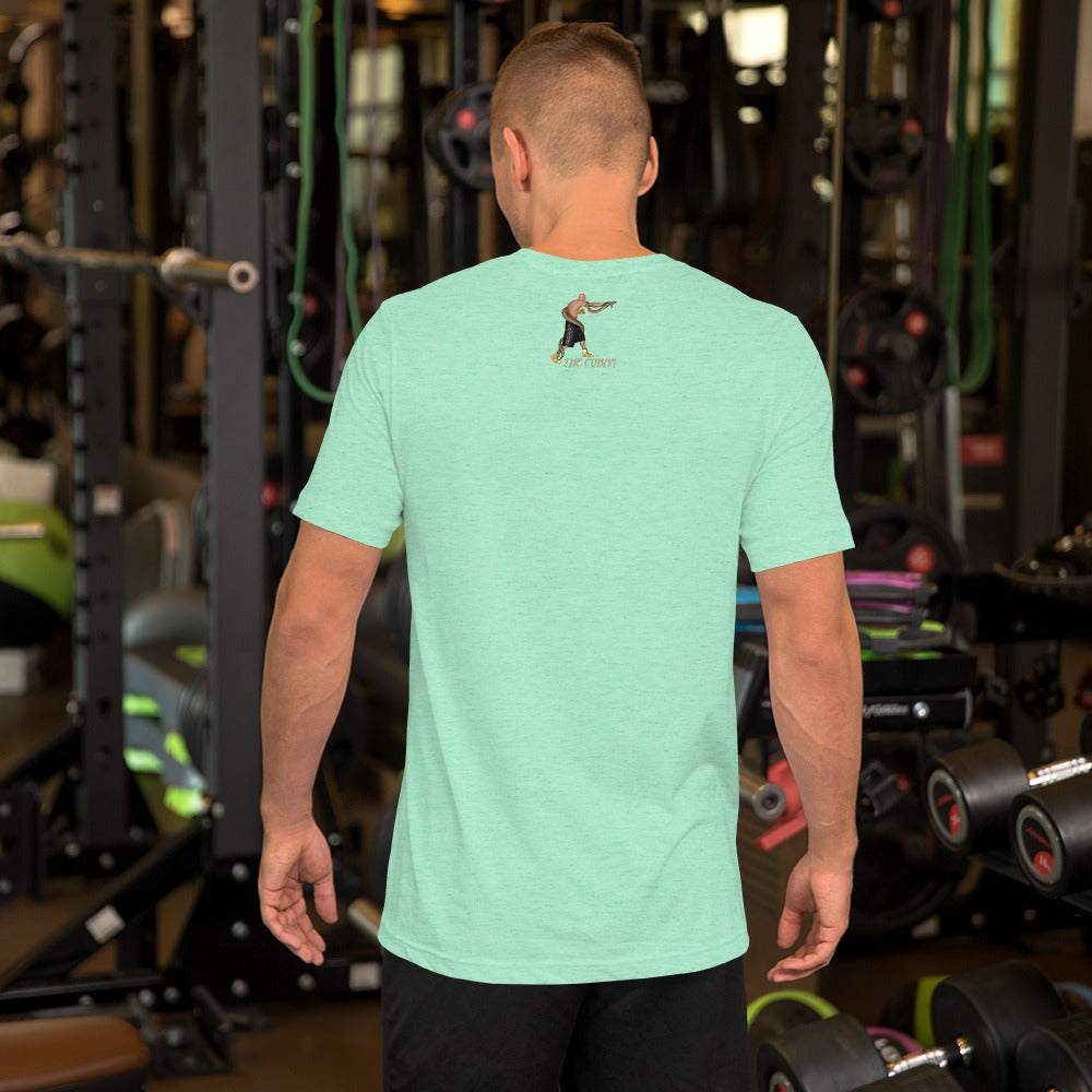 Lifting weights love language Gym Short-Sleeve Unisex T-Shirt