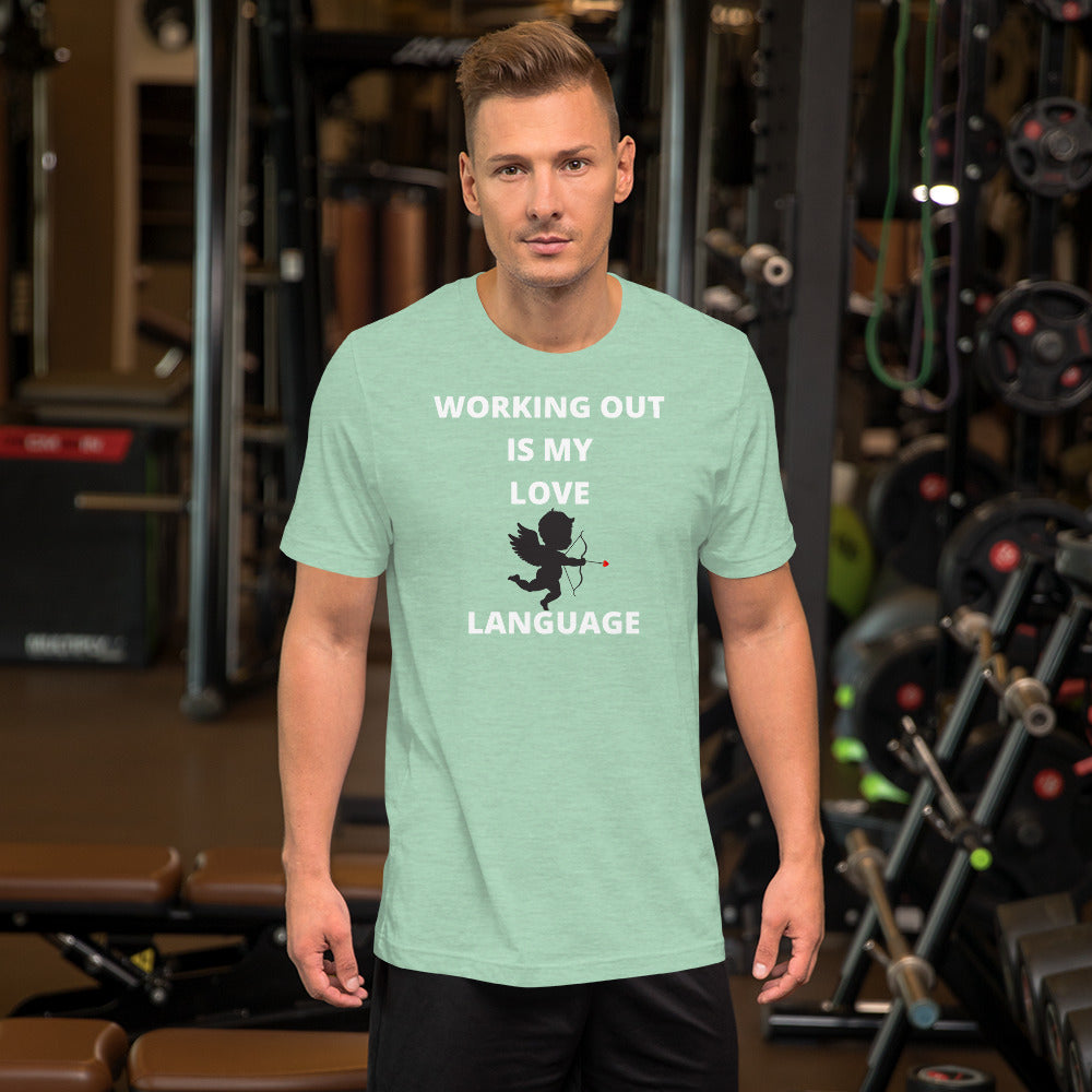 Working Out Love Language Short-Sleeve T-Shirt