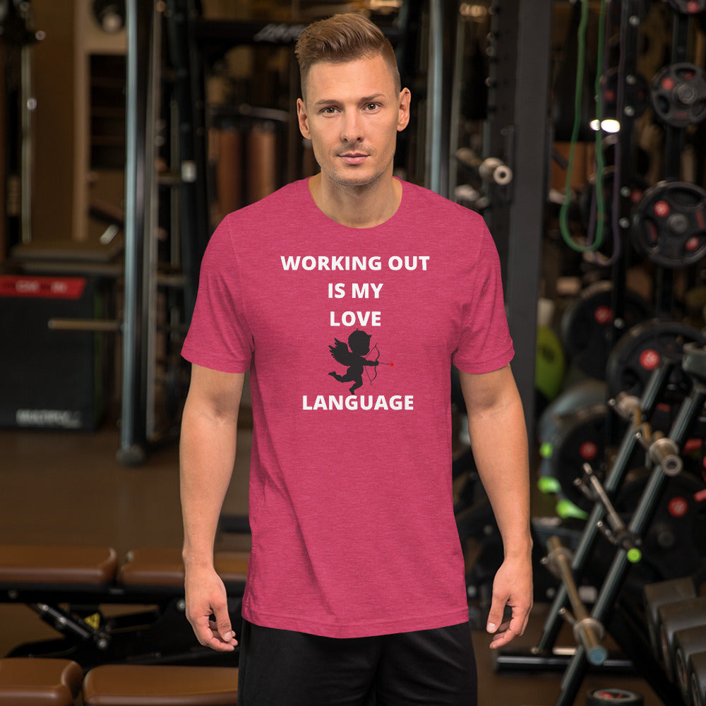 Working Out Love Language Short-Sleeve T-Shirt