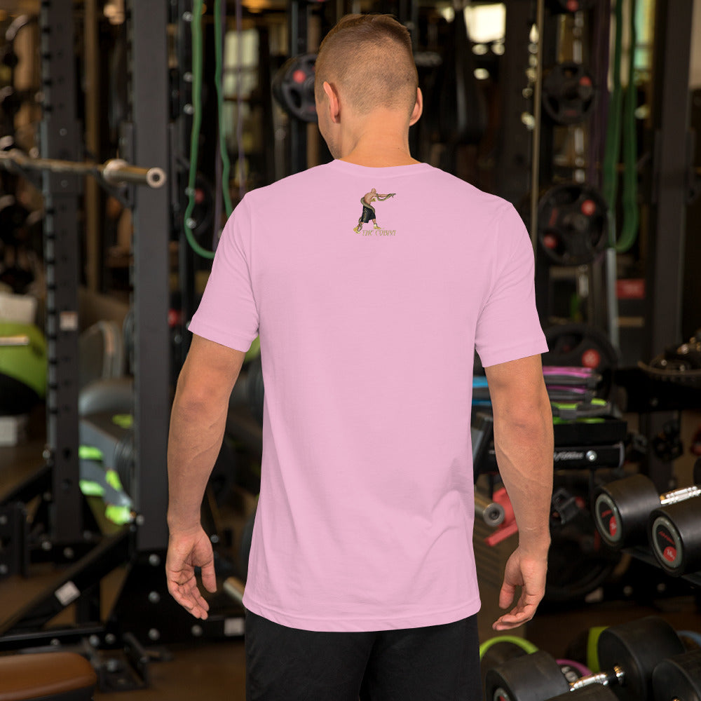 Lifting weights love language Gym Short-Sleeve Unisex T-Shirt