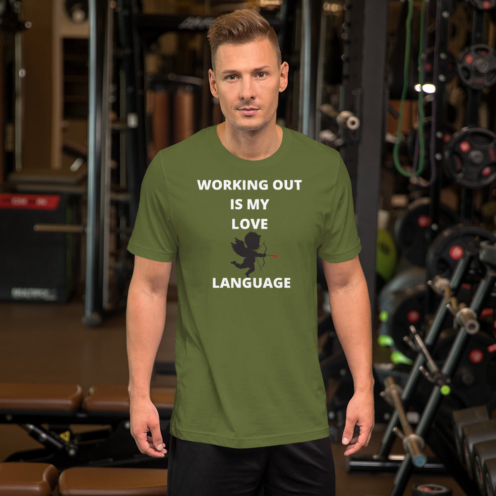 Working Out Love Language Short-Sleeve T-Shirt