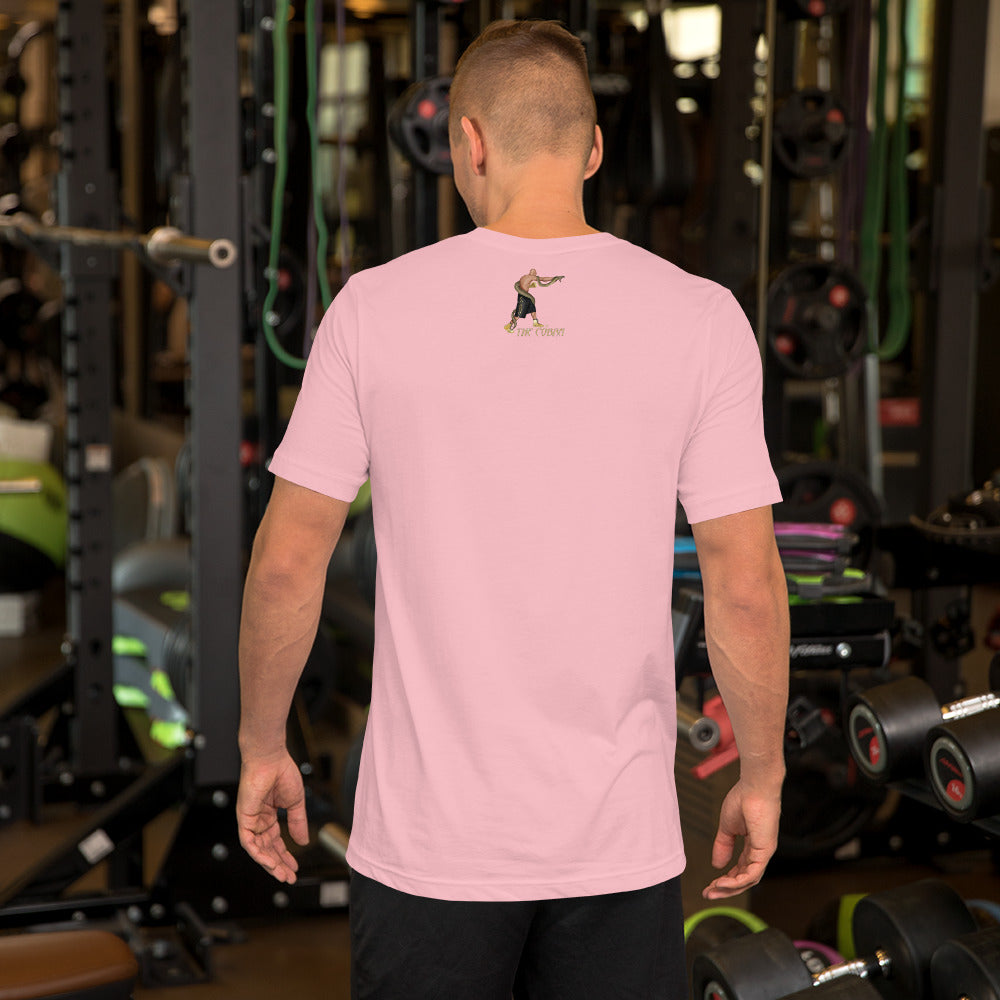 Lifting weights love language Gym Short-Sleeve Unisex T-Shirt