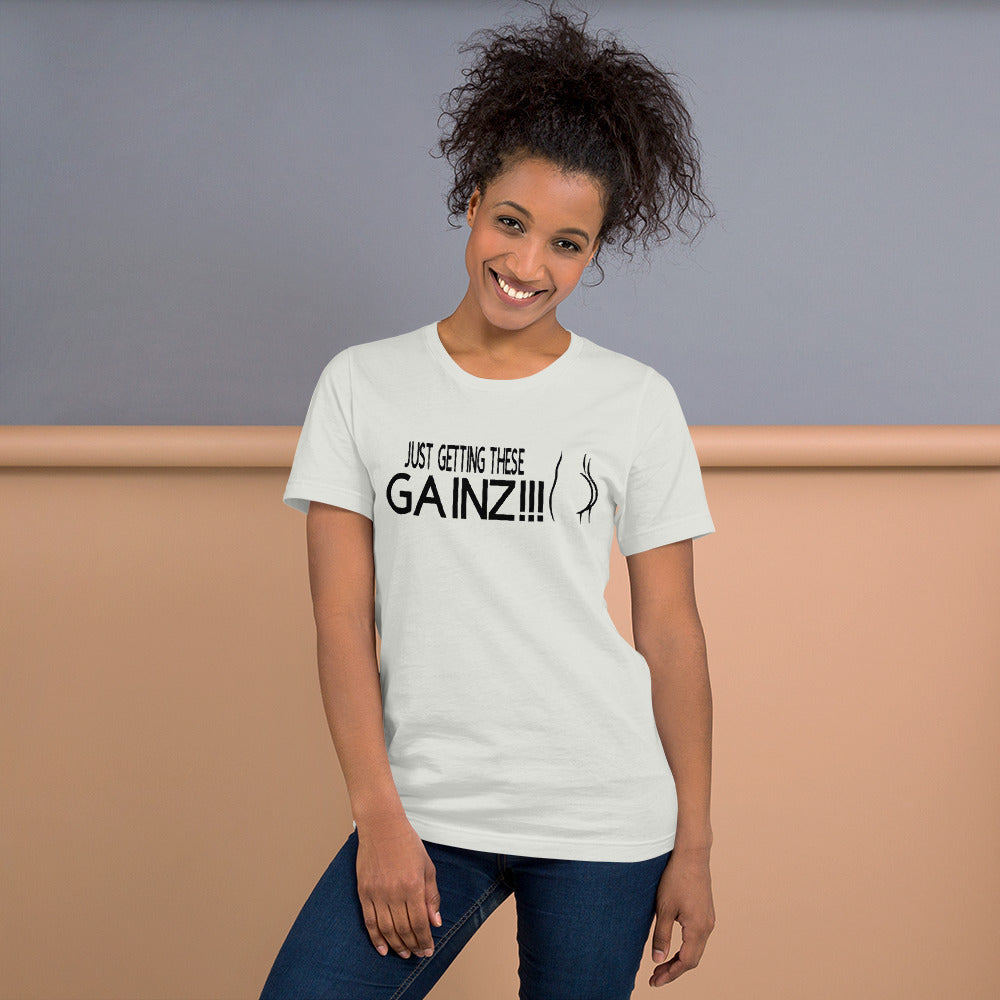 Womens Gainz Short-Sleeve Unisex T-Shirt