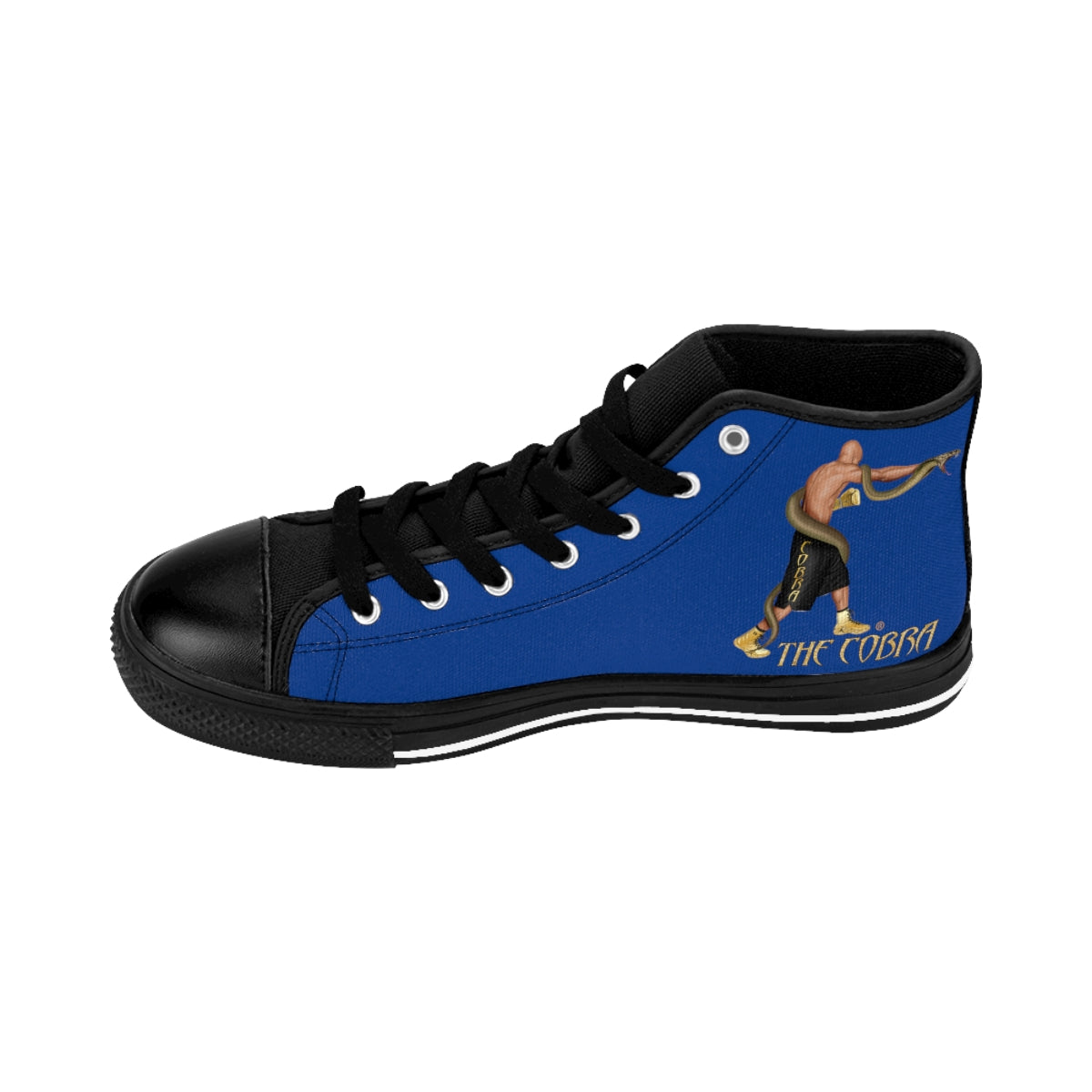 Men's High-top Sneakers Blue