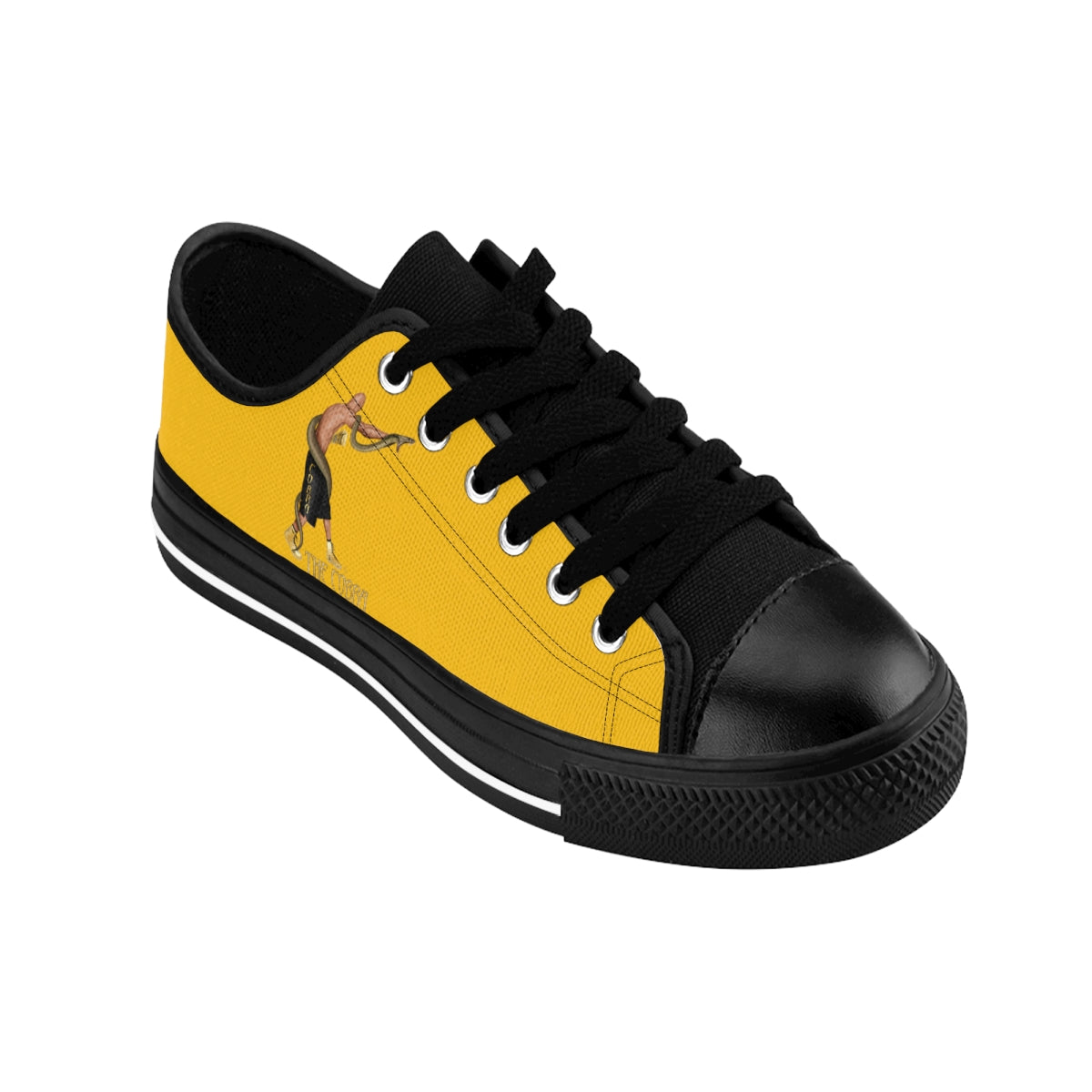 Yellow Cobra Low Top Women's Weight Lifting Shoes