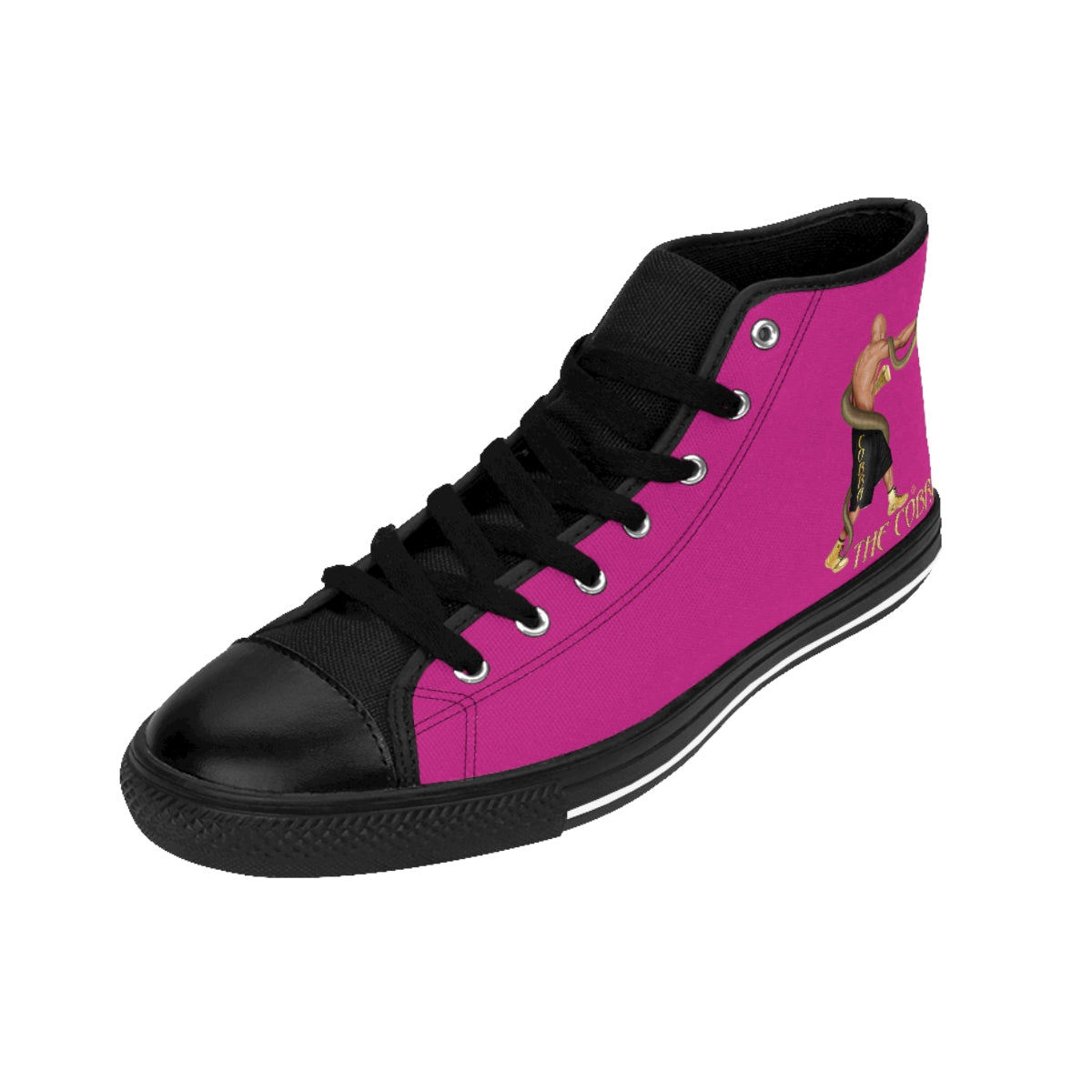 Pink Women's High-top Sneakers