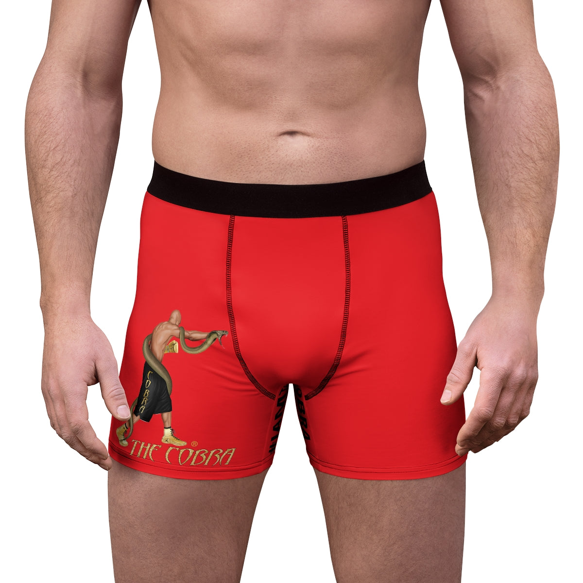 Red Cobra Men's Boxer Briefs