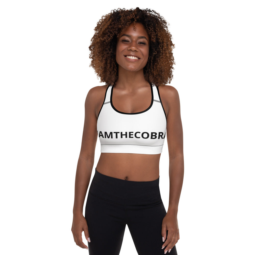 White Iamthecobra Padded Sports Bra