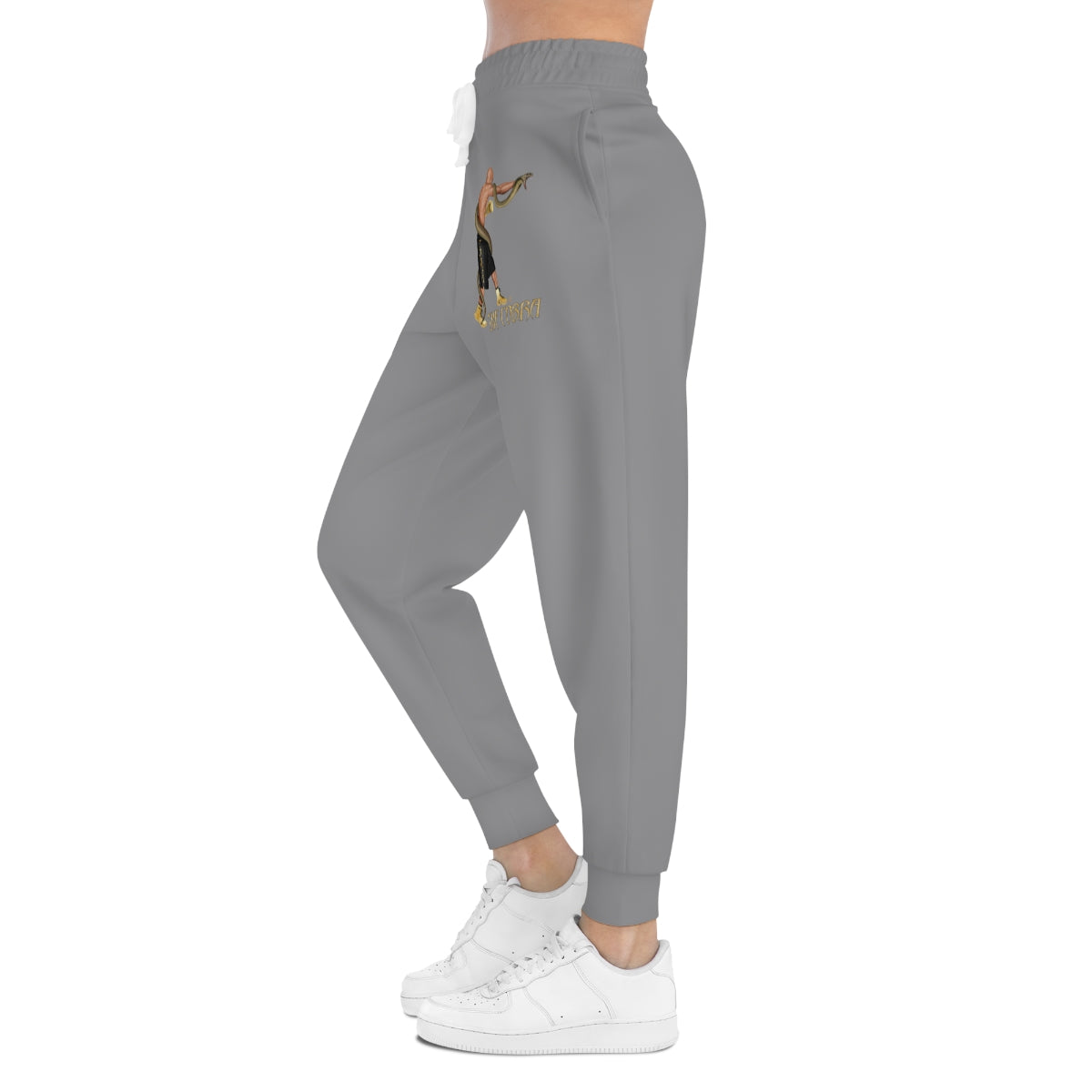 Grey Cobra Athletic Joggers (AOP)